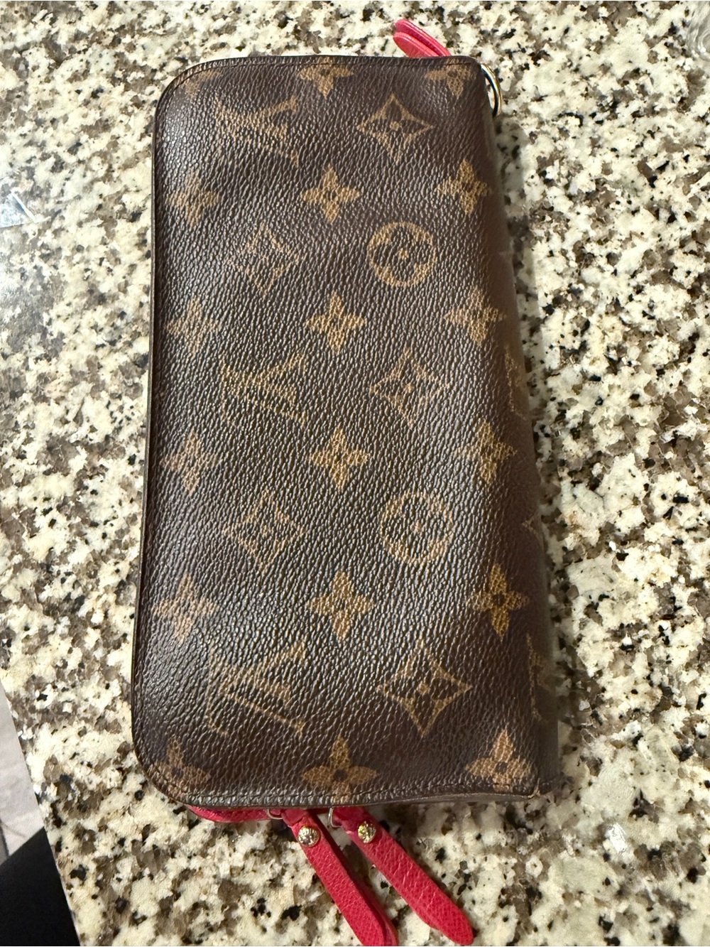 Louis Vuitton Monogram Zip-Around Long Wallet - Brown